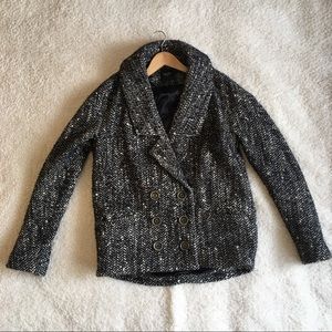 SMYTHE Oversized Tweed Jacket